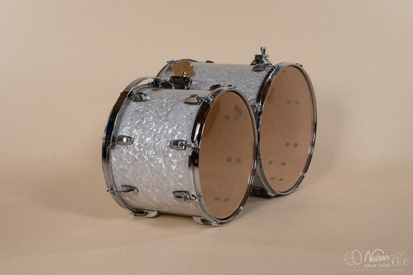 Used 2000's Ludwig 'Classic Maple' in White Marine Pearl - 16x24, 8x10, 9x12, 11x14, 16x16