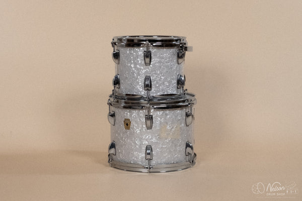 Used 2000's Ludwig 'Classic Maple' in White Marine Pearl - 16x24, 8x10, 9x12, 11x14, 16x16