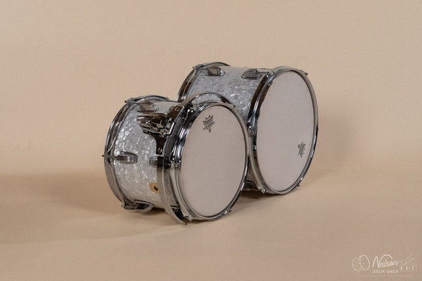 Used 2000's Ludwig 'Classic Maple' in White Marine Pearl - 16x24, 8x10, 9x12, 11x14, 16x16