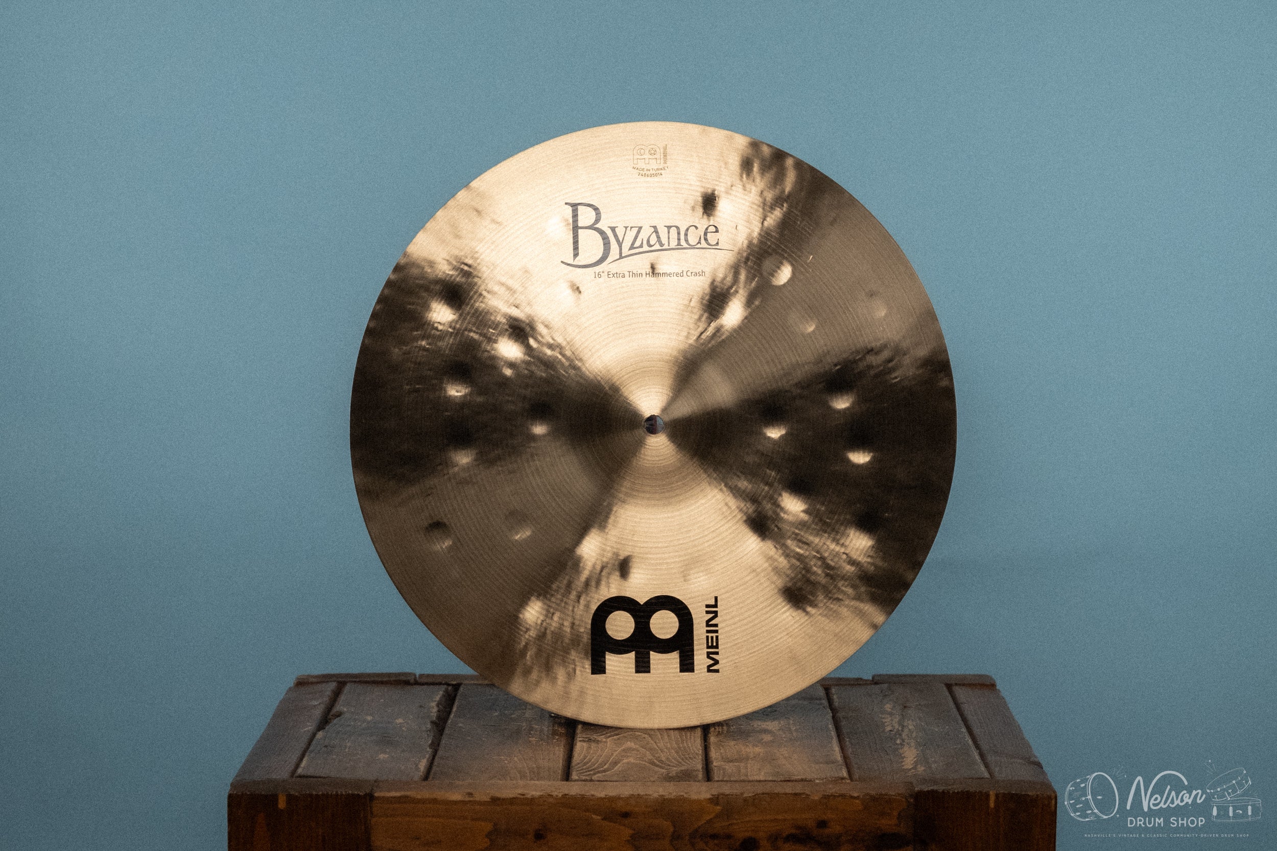 Meinl Byzance Extra Thin Hammered Crash - 16"