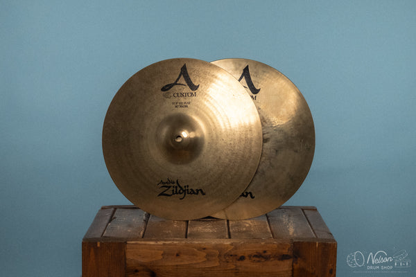 Used Zildjian A Custom Hi Hats - 14"