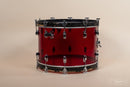 1980s Ludwig Combo Vistalite in Red - 14x22, 9x13, 16x16