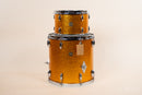 1960s Gretsch 'Name Band' rewrapped in Gold Sparkle - 14x22, 16x16, 9x13