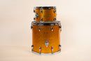 1960s Gretsch 'Name Band' rewrapped in Gold Sparkle - 14x22, 16x16, 9x13