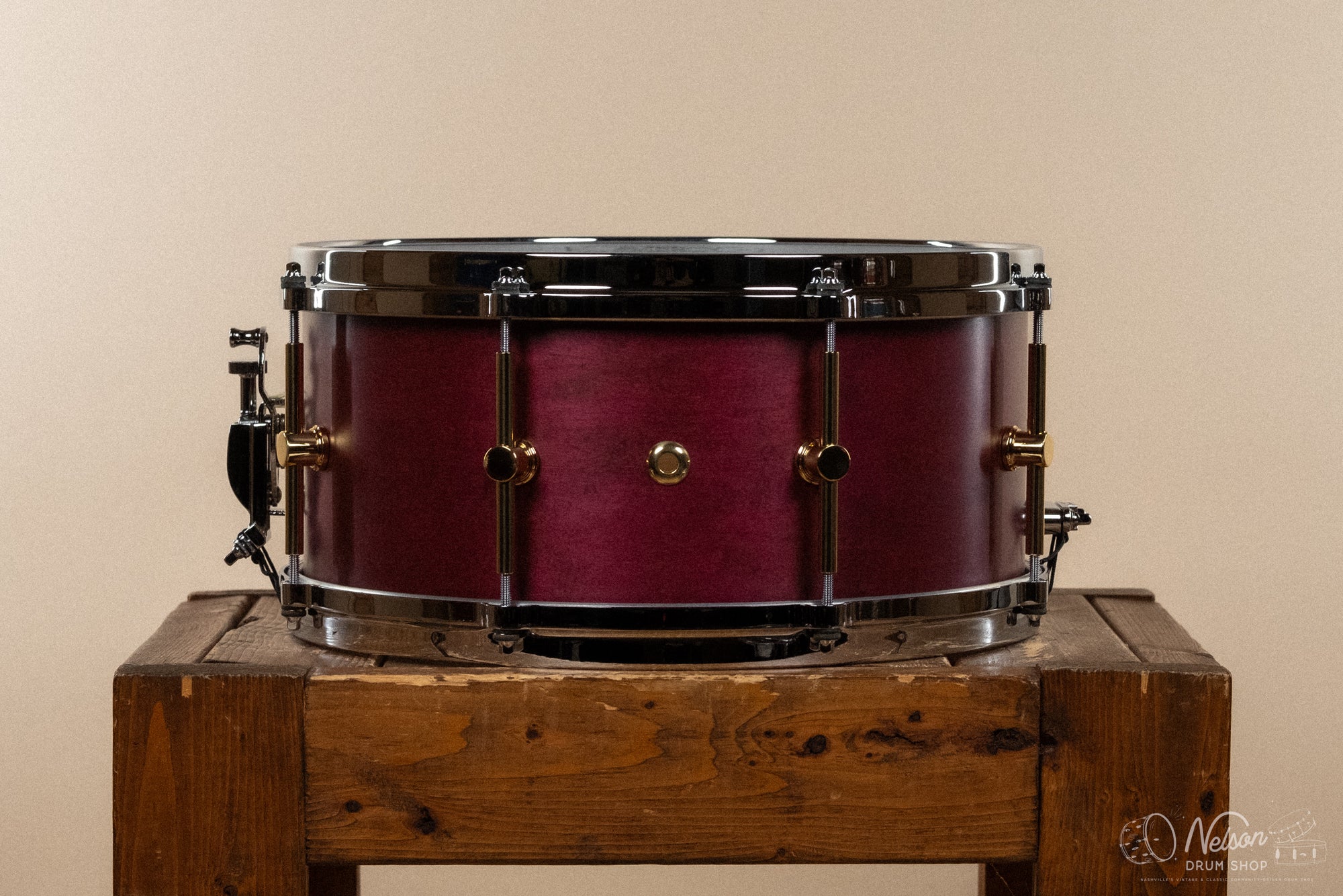 Canopus "The Maple" in Smoky Violet Oil - 6.5x14