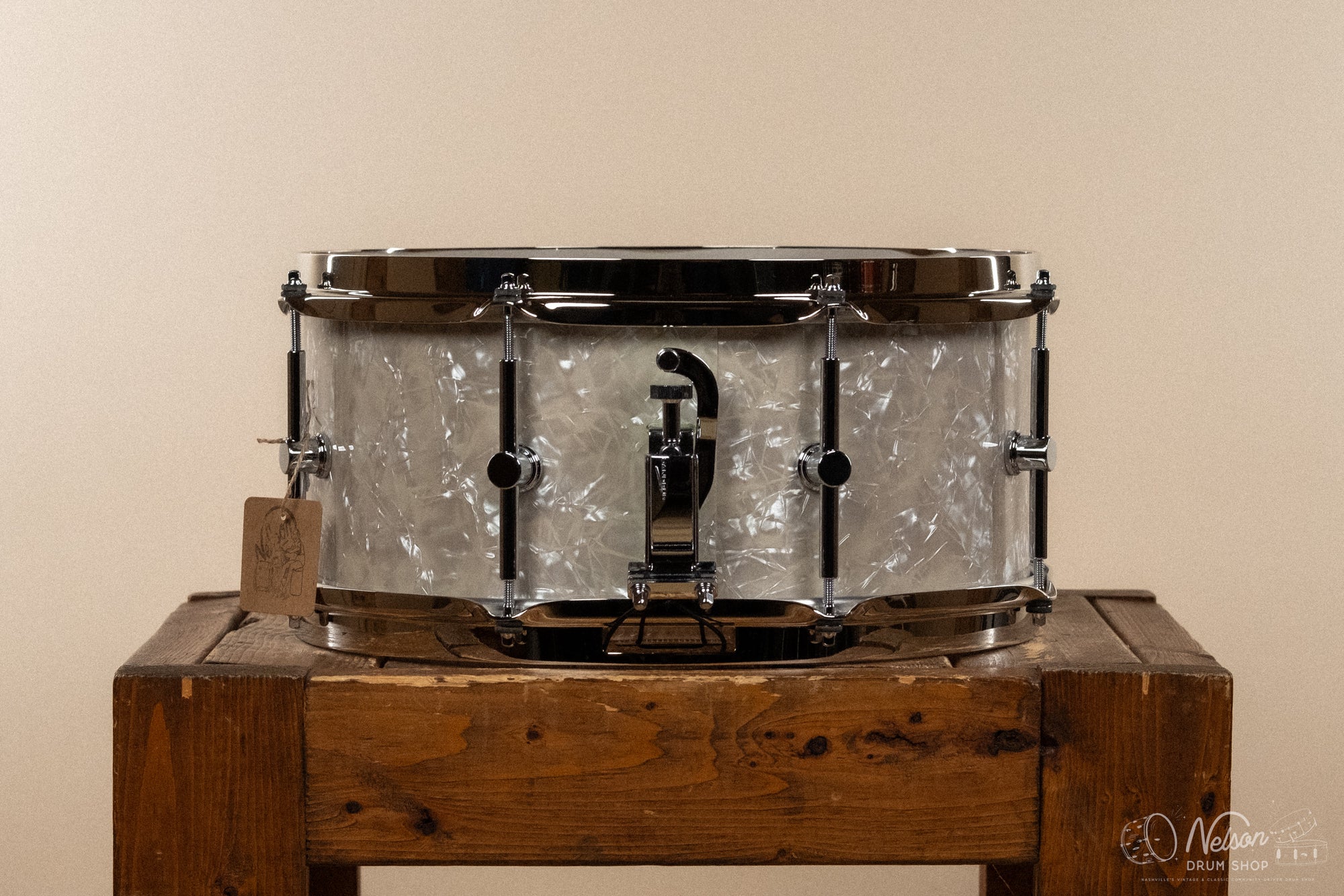 Canopus Neo-Vintage NV50M1 in Whit Marine Pearl - 6.5x14