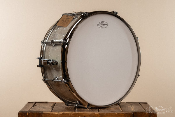 Canopus Neo-Vintage NV50M1 in Whit Marine Pearl - 6.5x14