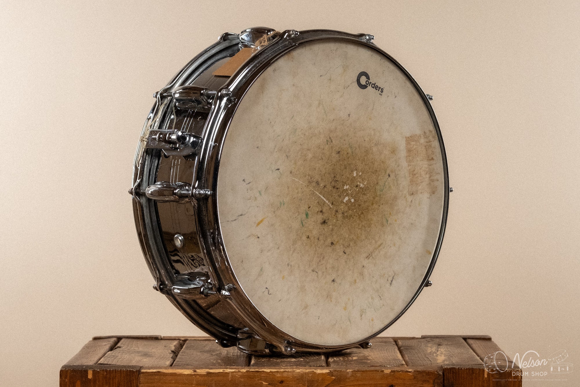 1970s/1980s Slingerland Radio King Chrome Plated Brass - 5.5x14