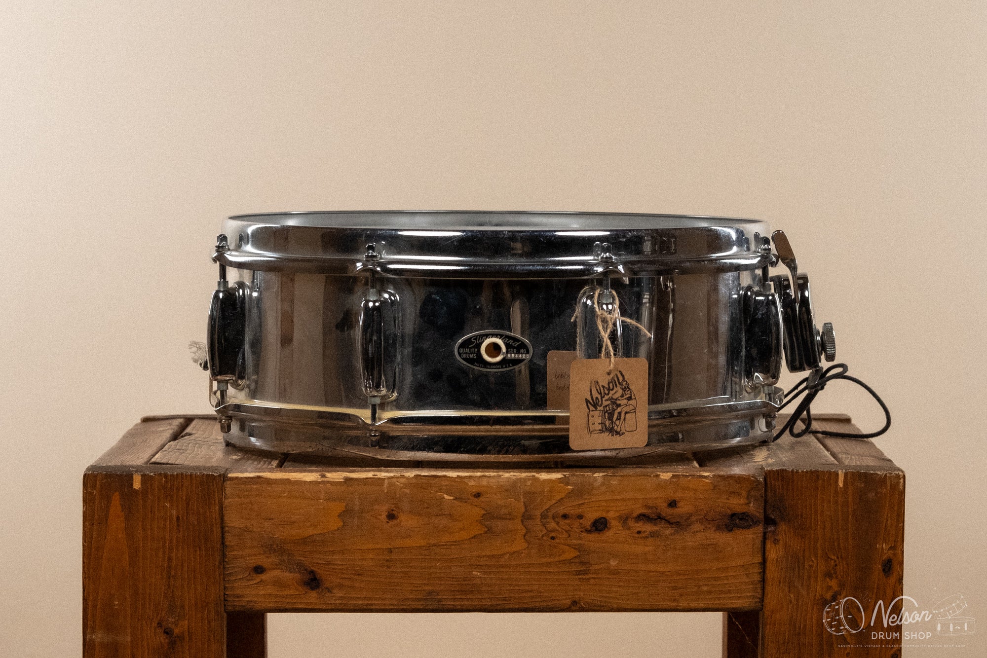 1980s Slingerland Chrome Over Wood - 5x14