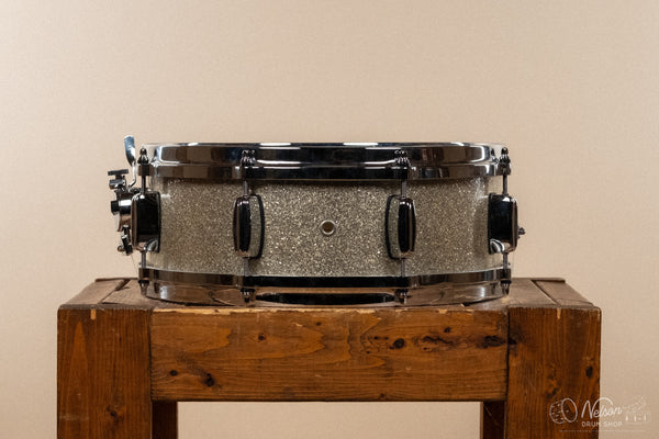 1960s Rogers B&B Powertone in Sparkling Silver Pearl - 5x14