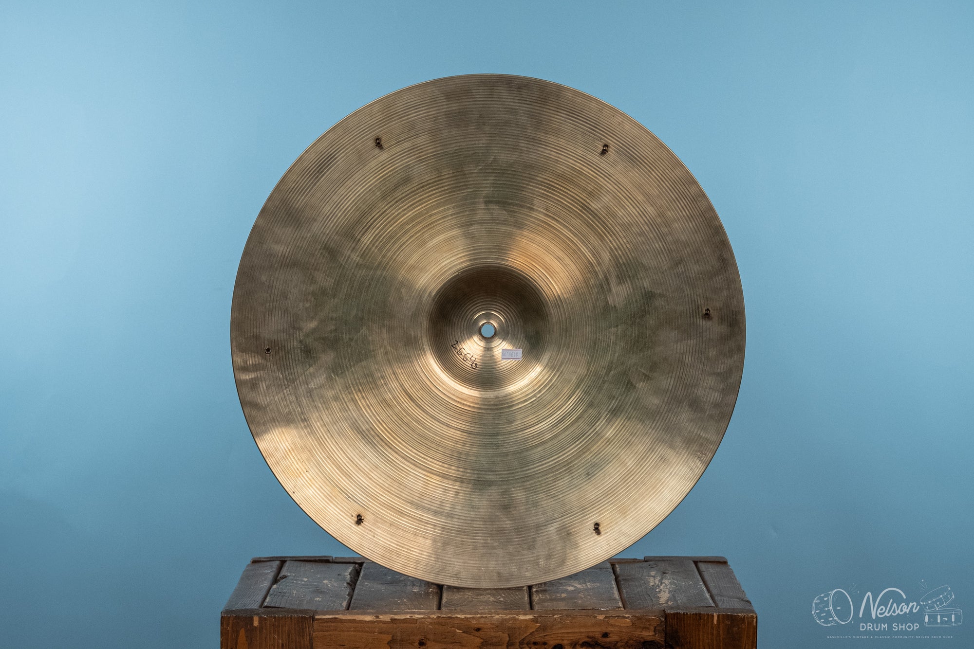 1960's Zildjian Ride w/Rivets - 20"