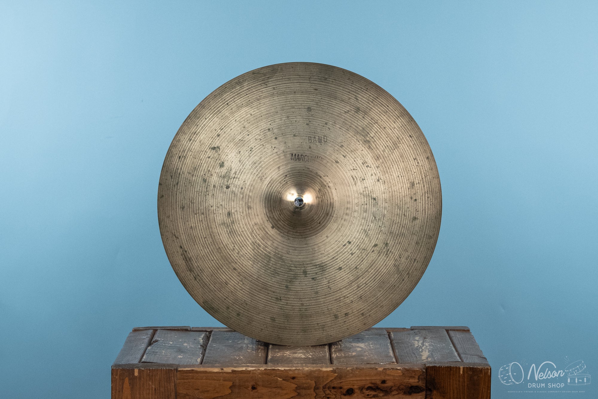 1970s Avedis Zildjian Marching Band Cymbal - 16"