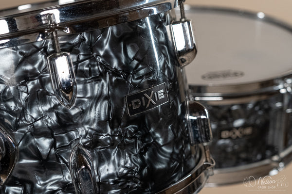 1970s Dixie MIJ in Black Diamond Pearl - 14x20, 9x13, 8x12, 16x16, 5x14