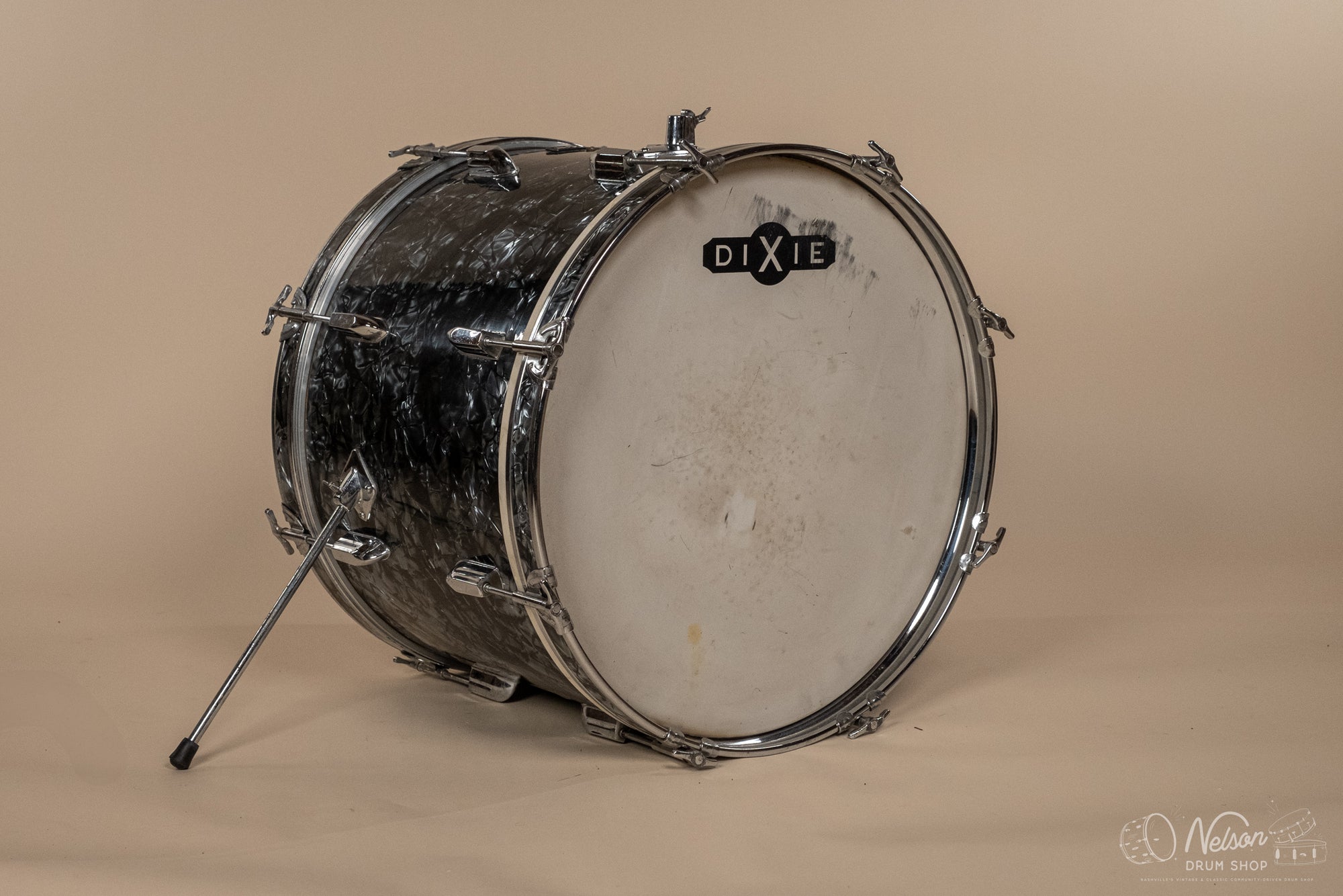 1970s Dixie MIJ in Black Diamond Pearl - 14x20, 9x13, 8x12, 16x16, 5x14