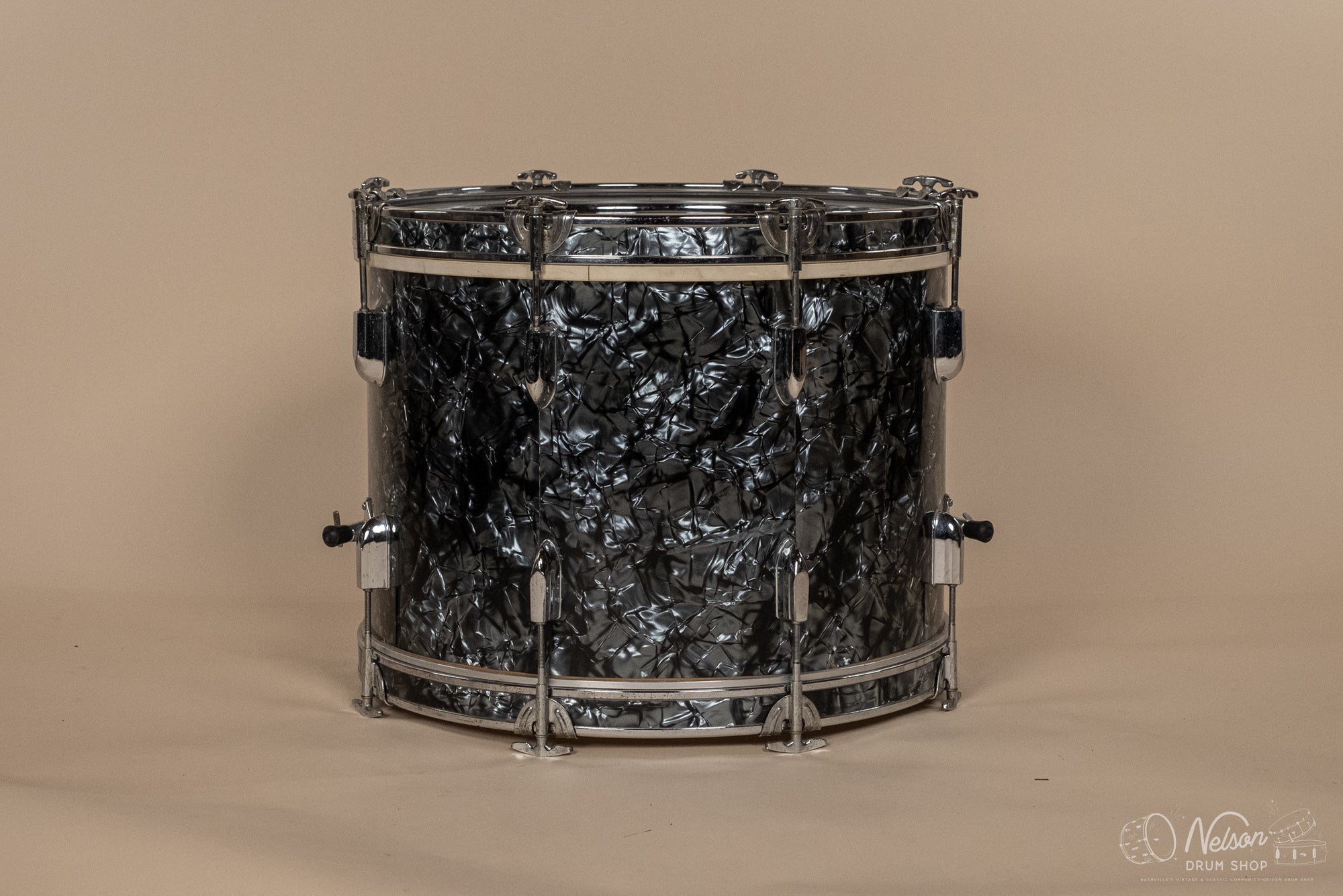 1970s Dixie MIJ in Black Diamond Pearl - 14x20, 9x13, 8x12, 16x16, 5x14