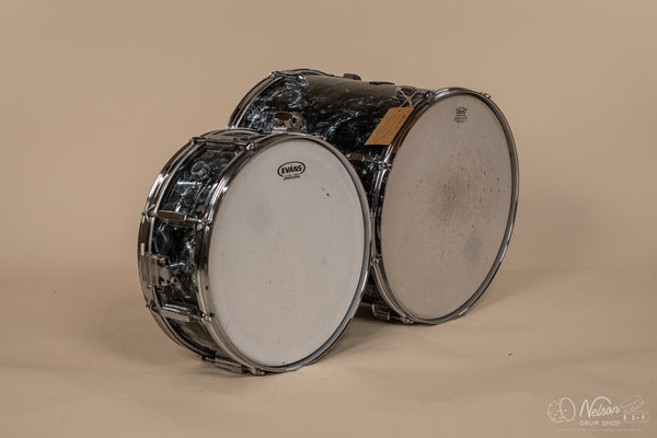 1970s Dixie MIJ in Black Diamond Pearl - 14x20, 9x13, 8x12, 16x16, 5x14