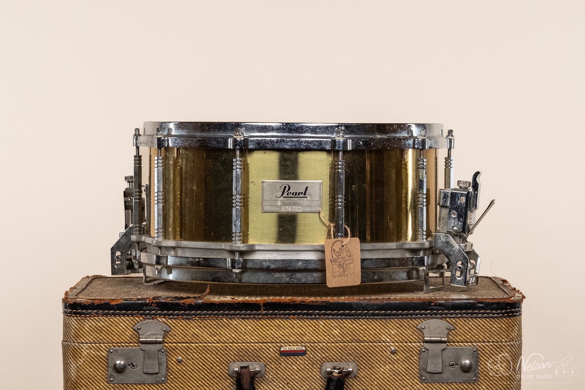 Used Pearl 1st Gen Free-Floater in Brass - 6.5x14