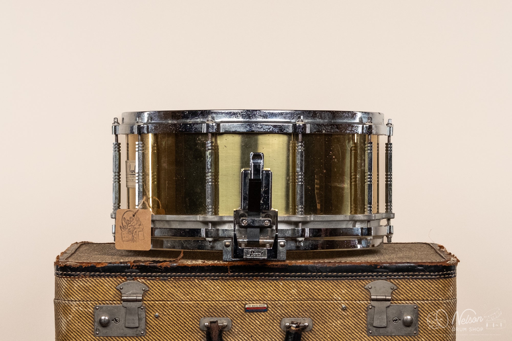 Used Pearl 1st Gen Free-Floater in Brass - 6.5x14