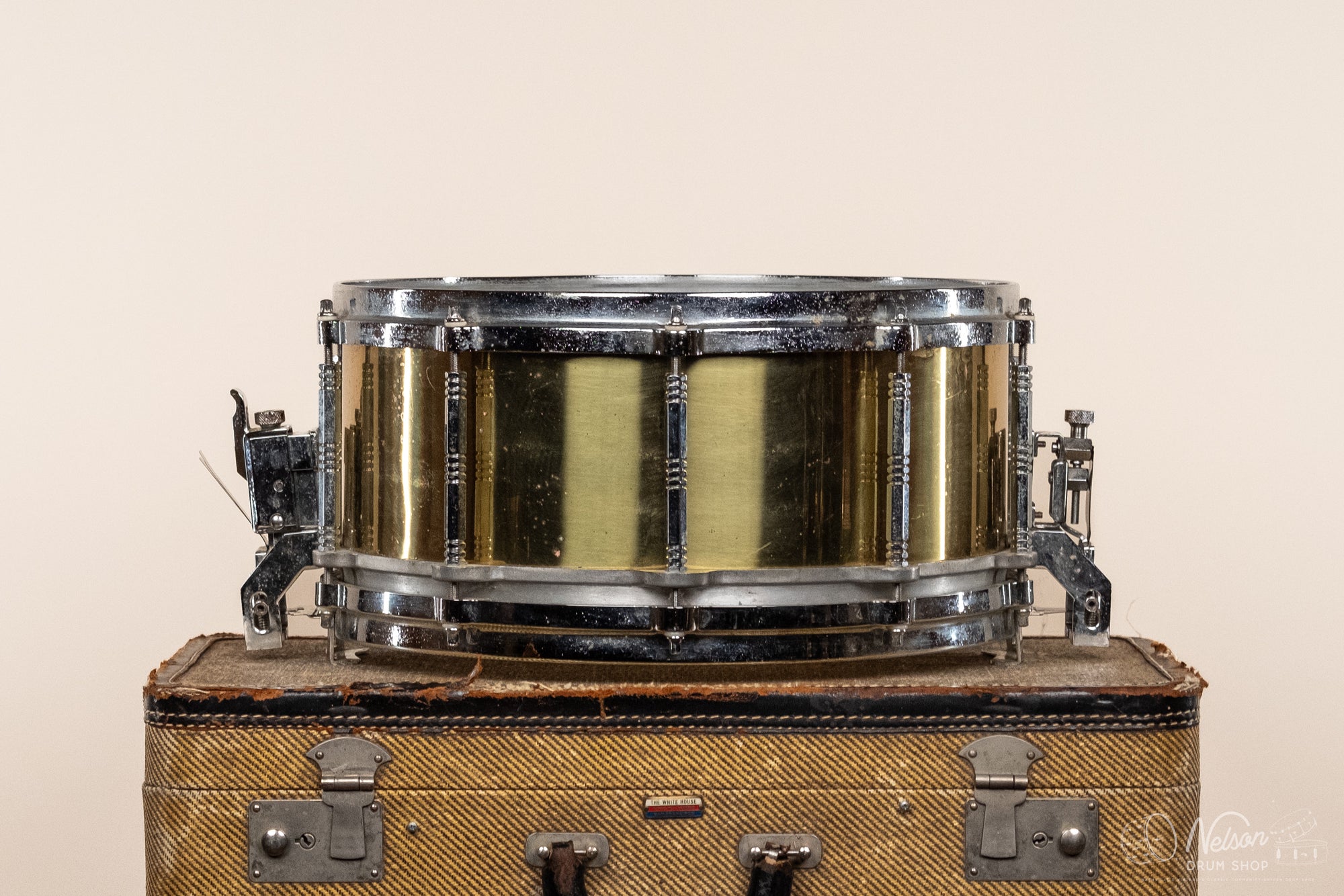 Used Pearl 1st Gen Free-Floater in Brass - 6.5x14