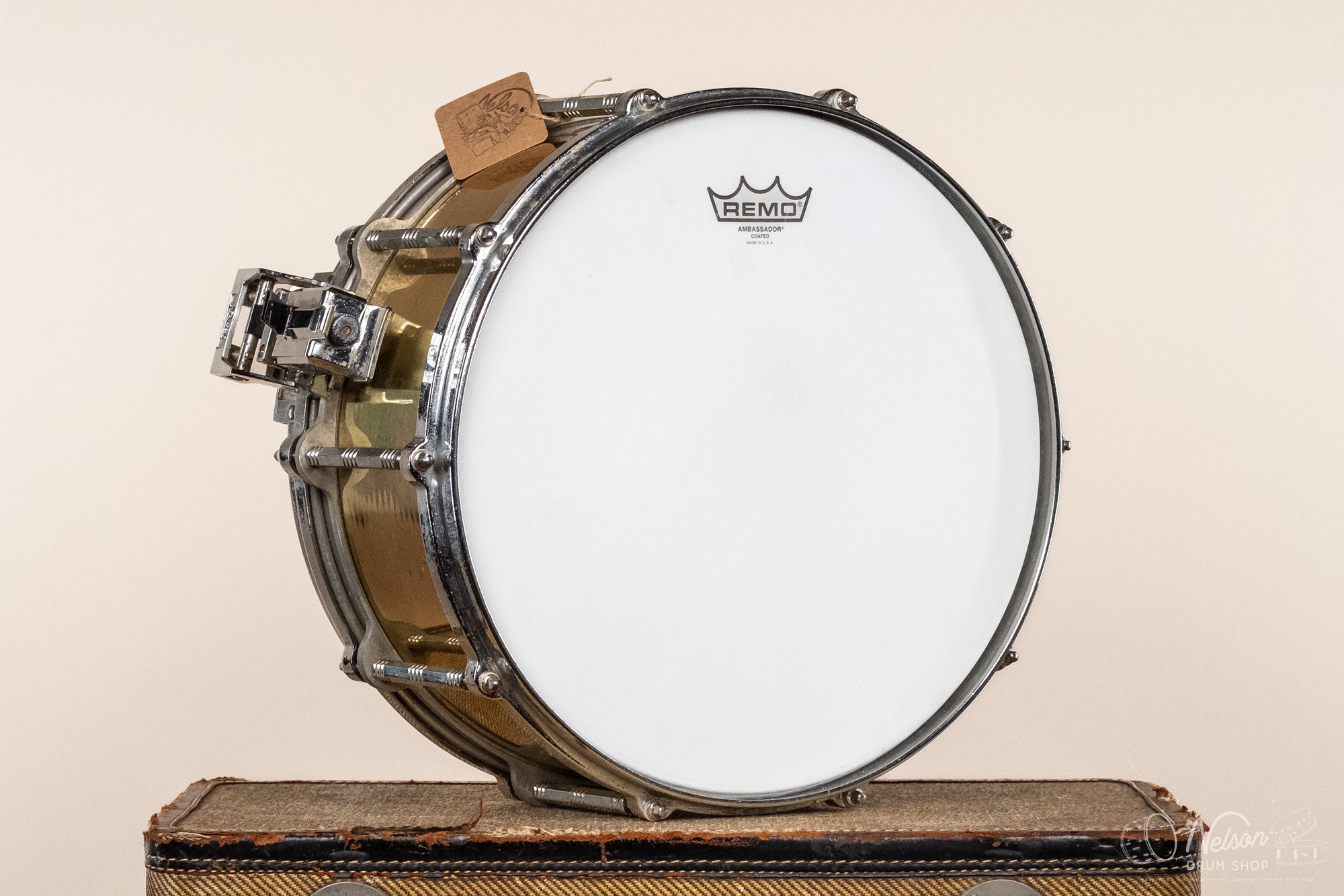 Used Pearl 1st Gen Free-Floater in Brass - 6.5x14