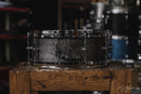 K-WAT Drum Co. Single Ply Quilted Maple in Waxed Black Dye - 5.5x14