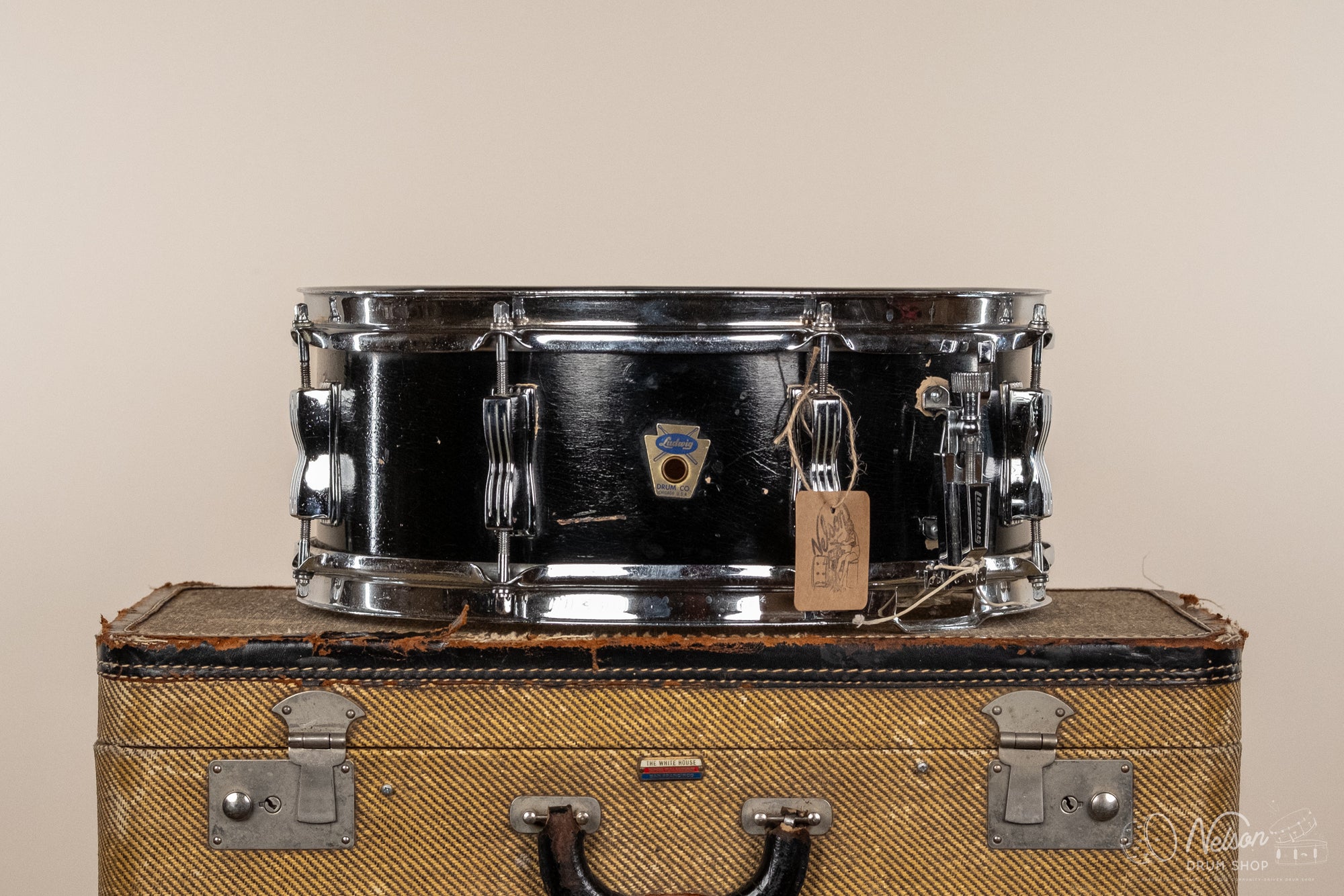 Aug 31, 1960 Ludwig 'Barrett Deems' Jazz Festival in Black Lacquer - 5.5x14