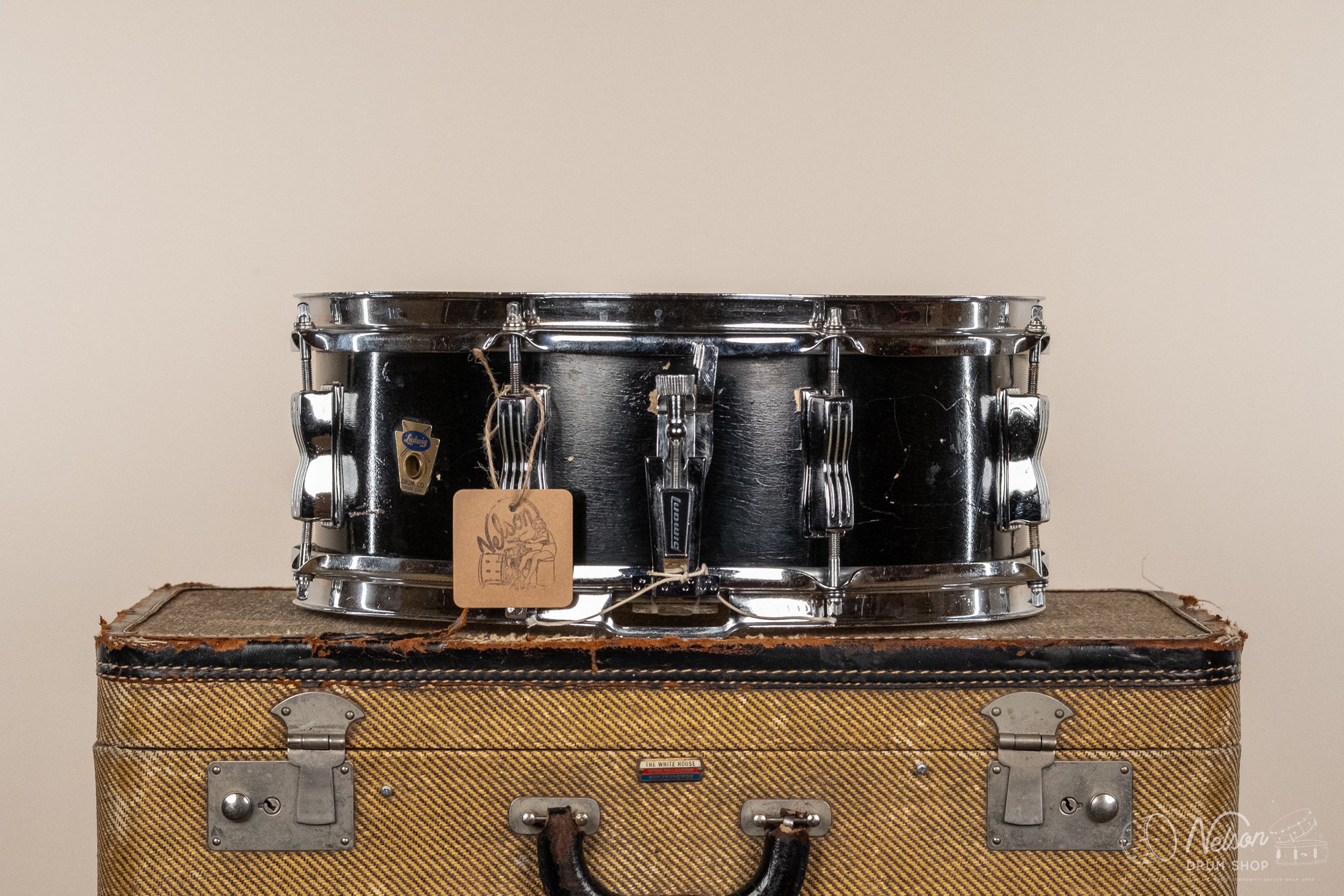 Aug 31, 1960 Ludwig 'Barrett Deems' Jazz Festival in Black Lacquer - 5.5x14