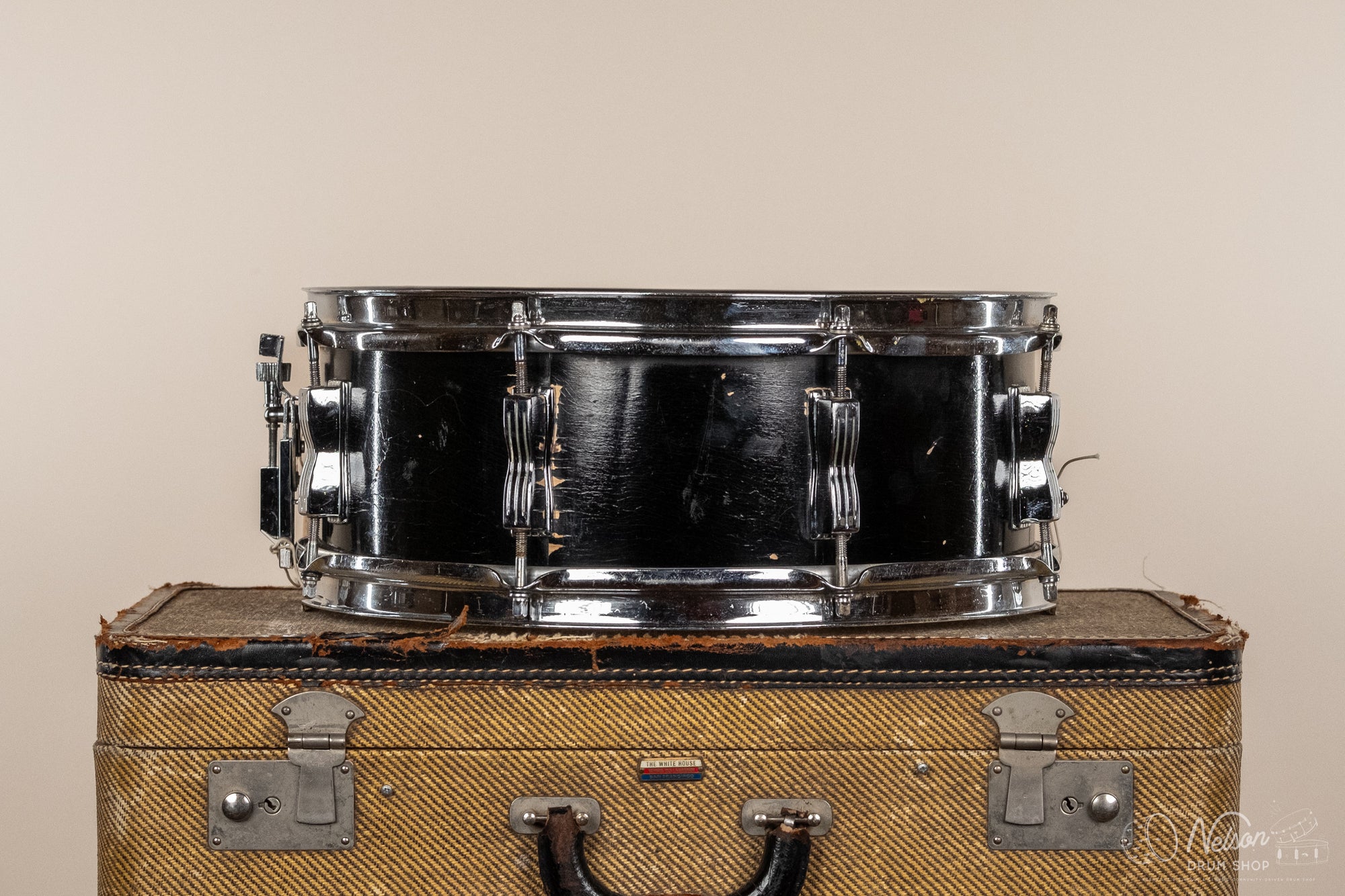 Aug 31, 1960 Ludwig 'Barrett Deems' Jazz Festival in Black Lacquer - 5.5x14