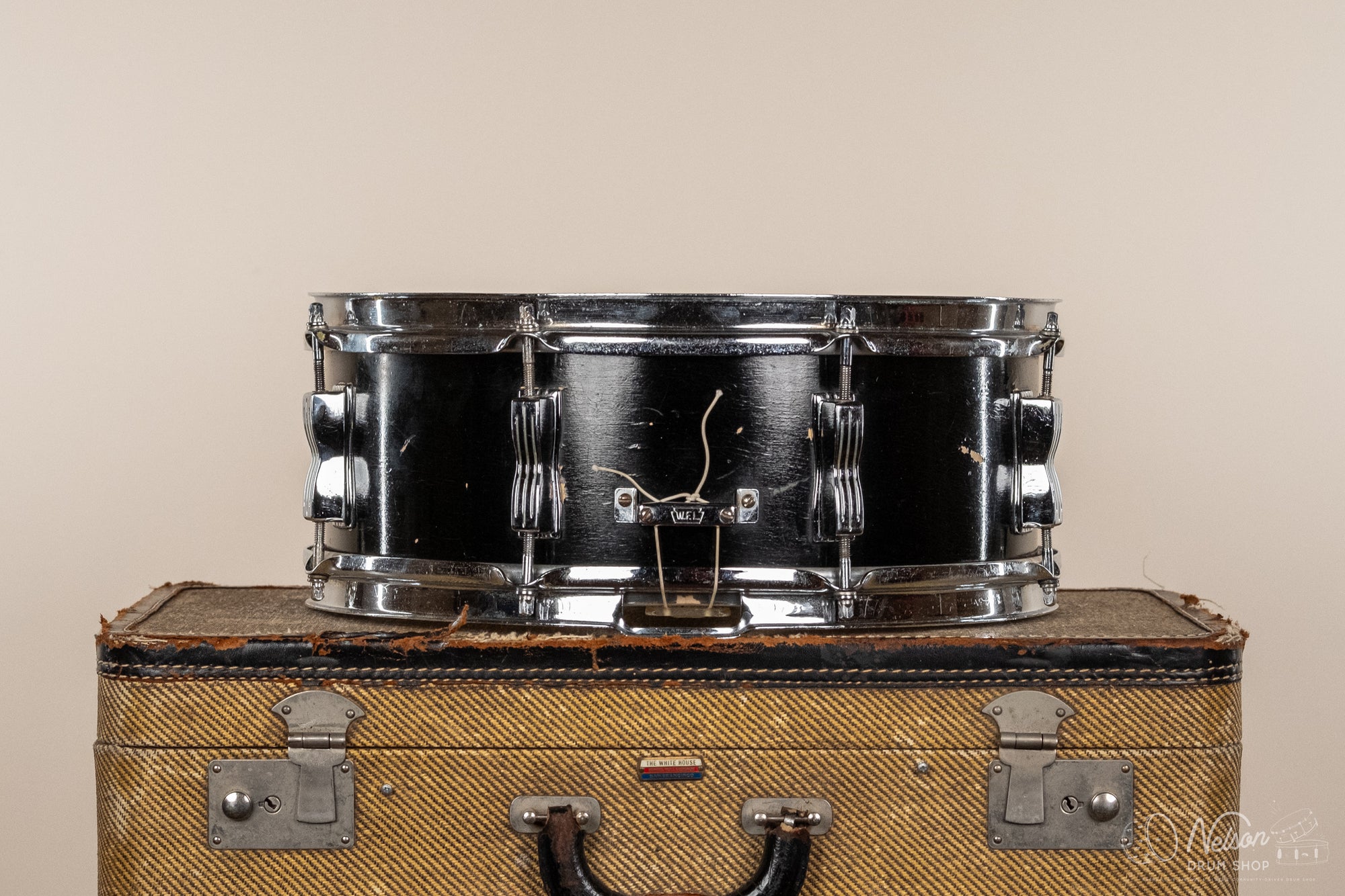 Aug 31, 1960 Ludwig 'Barrett Deems' Jazz Festival in Black Lacquer - 5.5x14