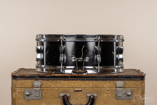 Aug 31, 1960 Ludwig 'Barrett Deems' Jazz Festival in Black Lacquer - 5.5x14