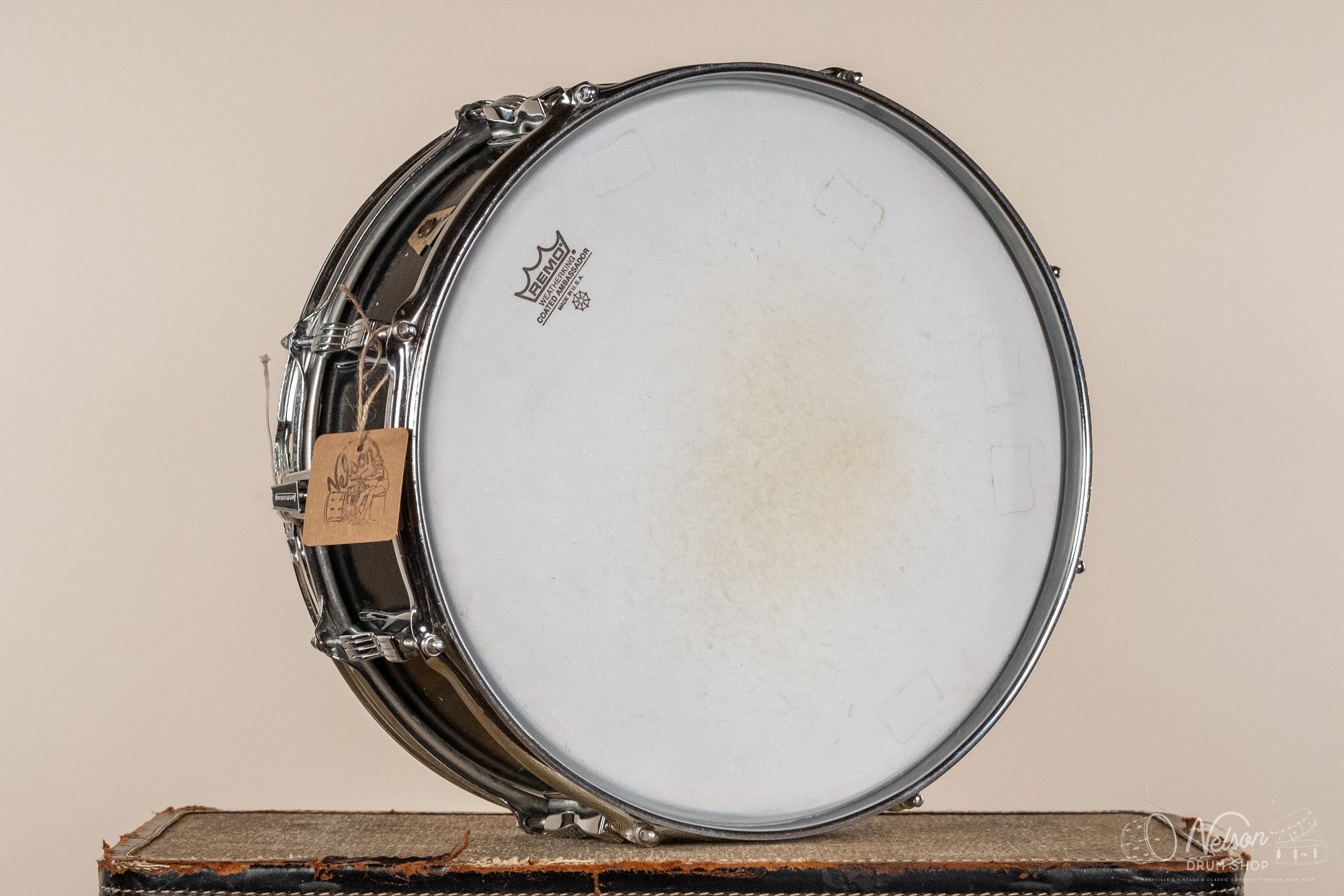 Aug 31, 1960 Ludwig 'Barrett Deems' Jazz Festival in Black Lacquer - 5.5x14