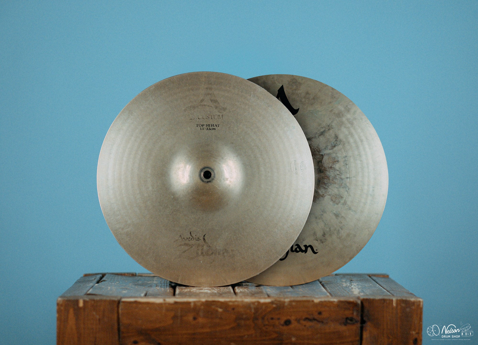 Used Zildjian A Custom Hi-Hats - 13"