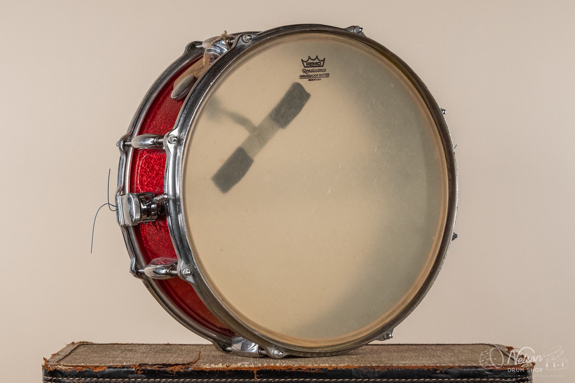 1950s Gretsch Name Band in Red Sparkle - 5.5x14