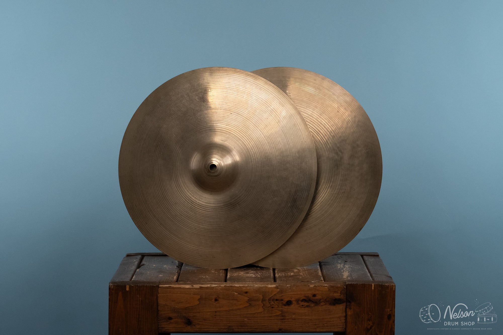 1960s Zildjian Hihats - 15"