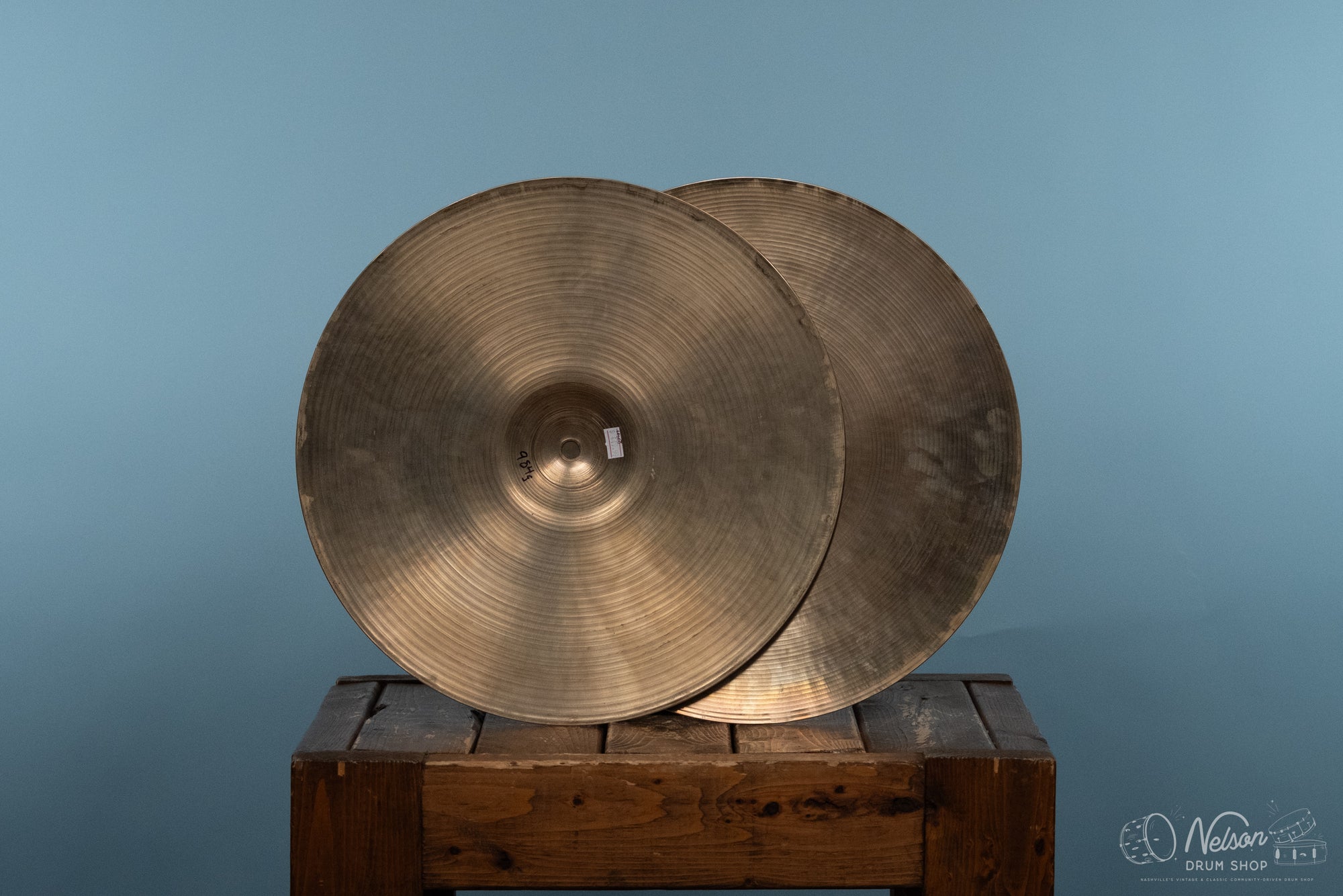 1960s Zildjian Hihats - 15"