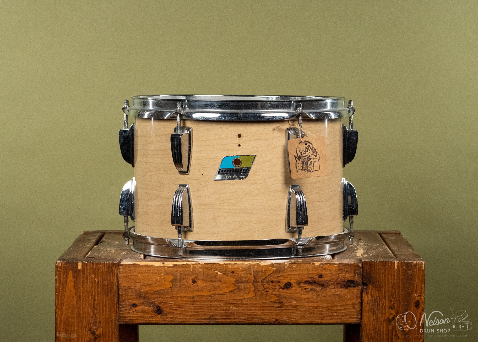 1970s Ludwig Tom in Maple Cortex - 8x12