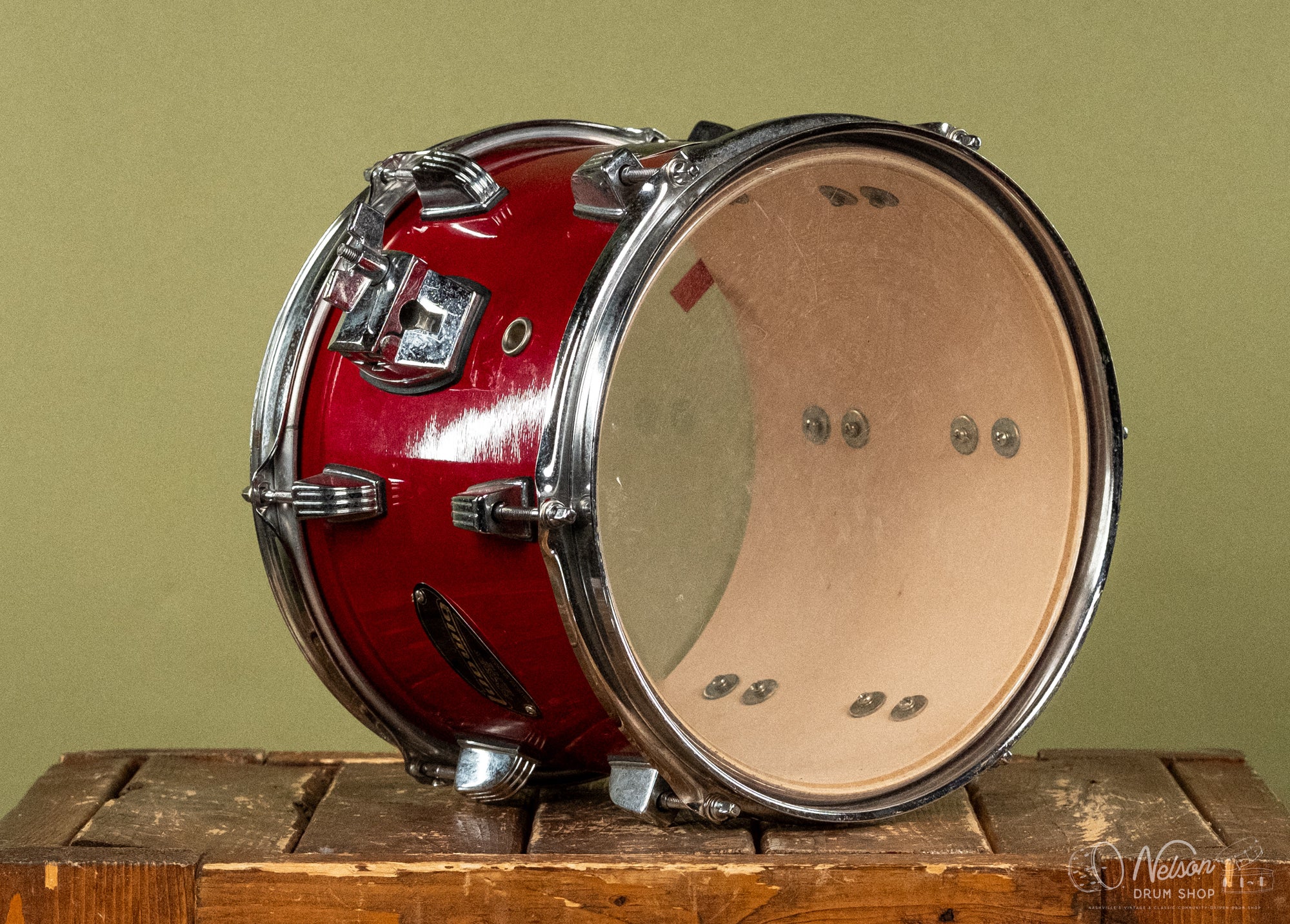 Ludwig Rocker Elite Tom in Red - 8x10