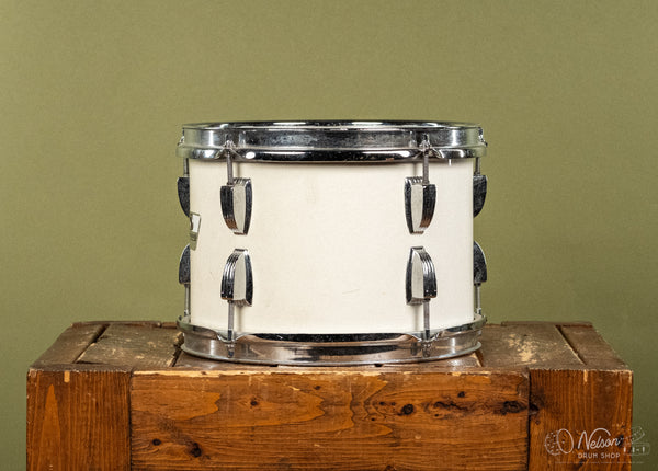 1990s Ludwig Rocker Tom in White - 7x10