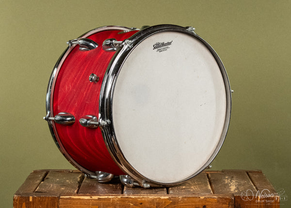 1970s Slingerland Tom in Red Satin Flame - 8x12