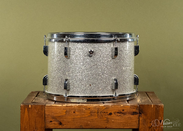 1960s Leedy Tom in Silver Sparkle - 9x13