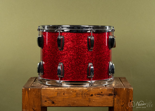 Used Ludwig Classic Maple in Red Sparkle - 10x14