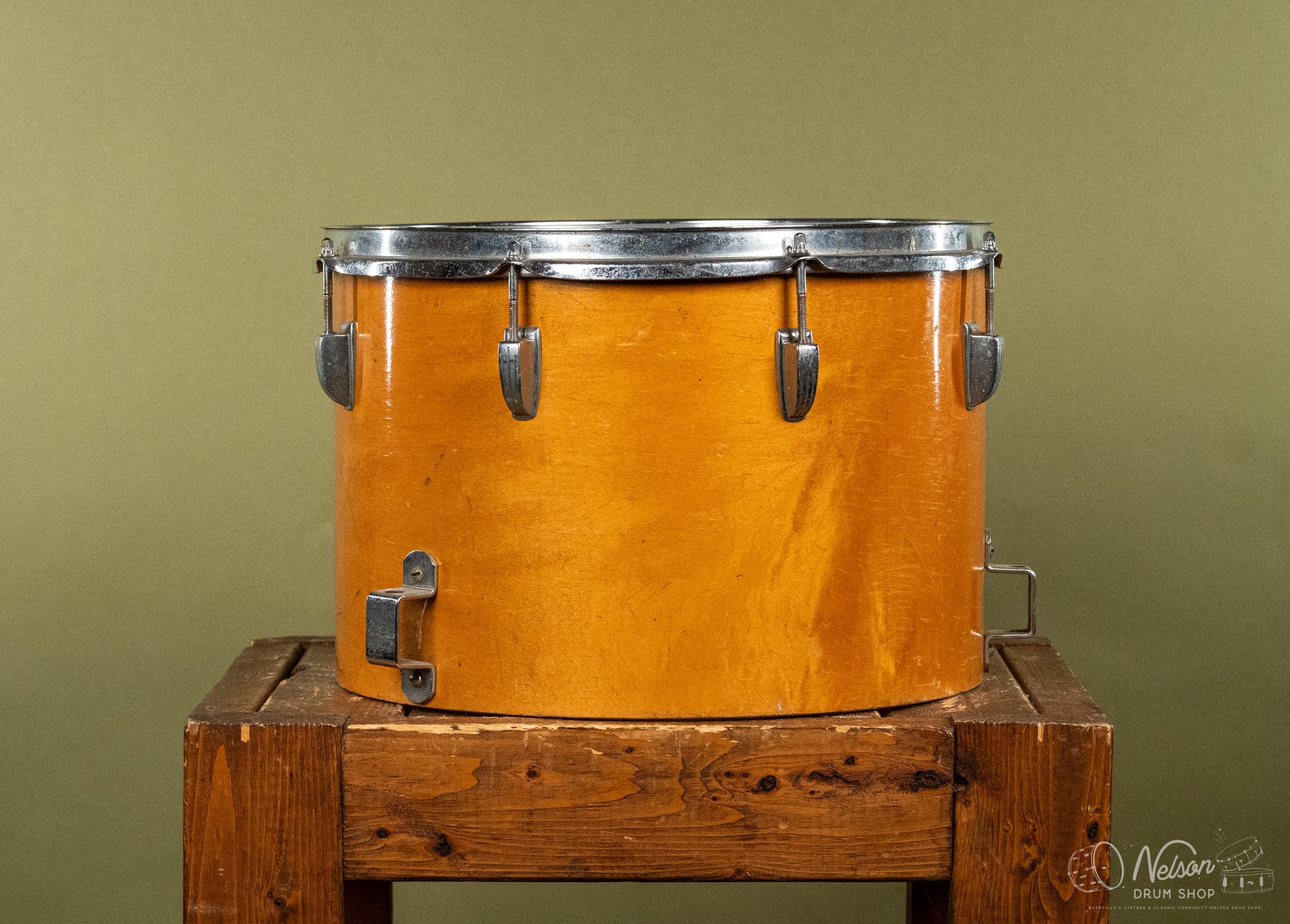 1960s Ludwig Timp Tom in Natural - 10x15