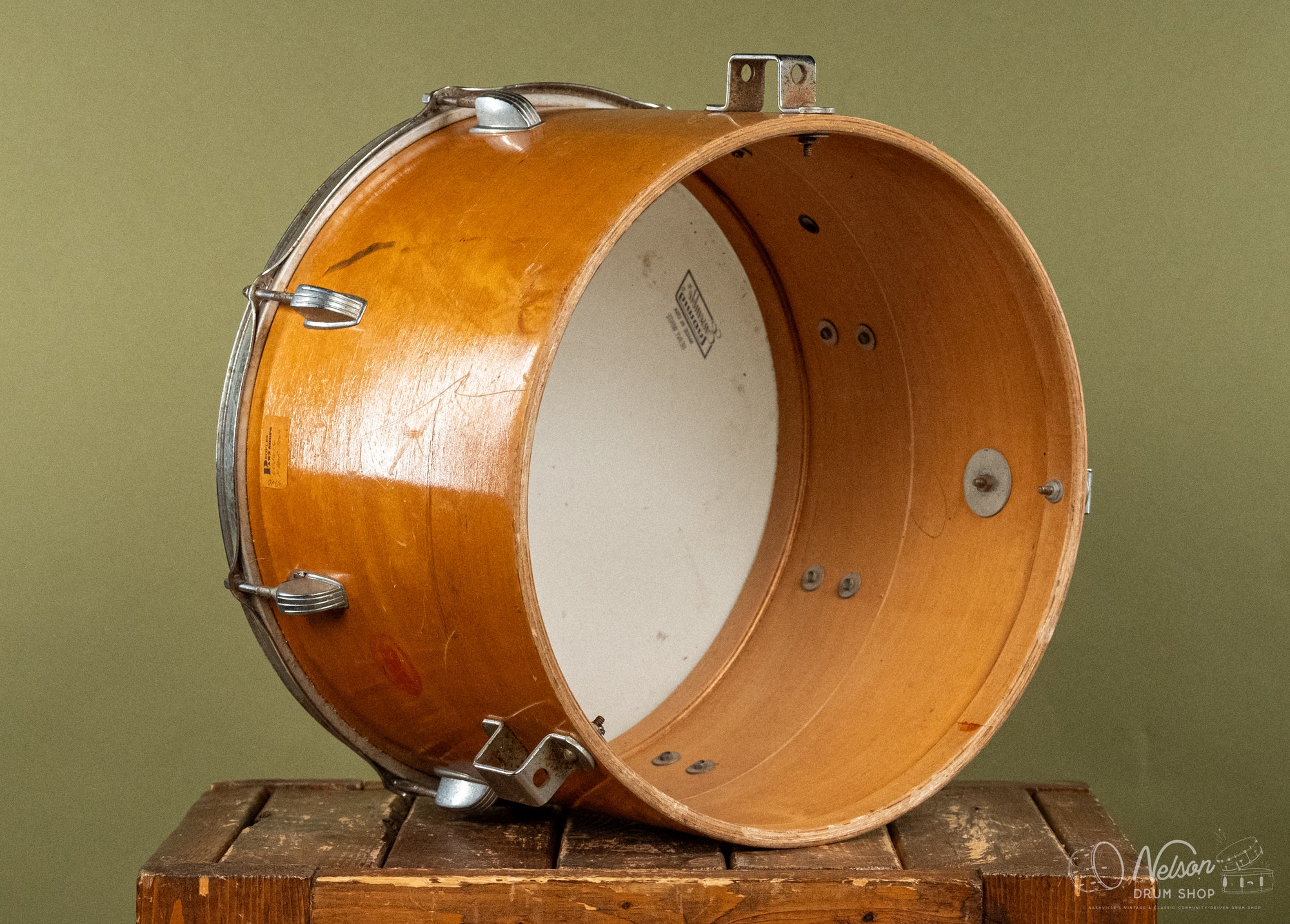 1960s Ludwig Timp Tom in Natural - 10x15