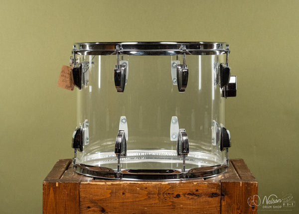 1970s Ludwig Vistalite Tom in Clear - 12x15