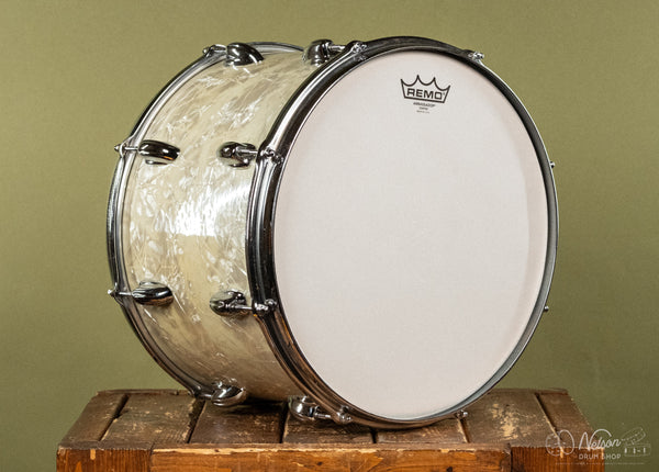 1970s Slingerland Tom in White Marine Pearl - 10x14