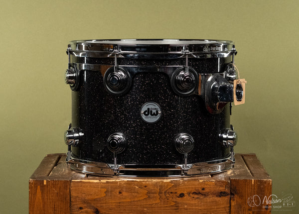 Used DW Collectors Tom in Black Sparkle - 10x14