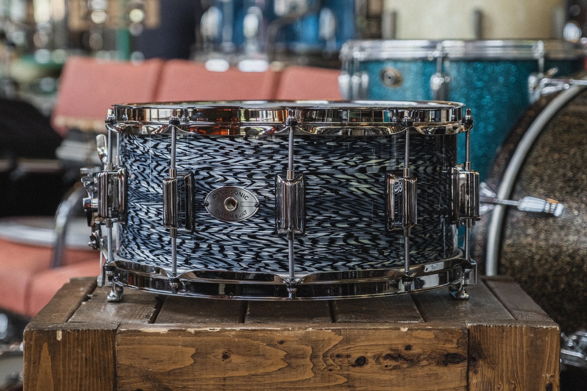 Rogers ‘Dyna-Sonic’ in Black Onyx - 6.5x14