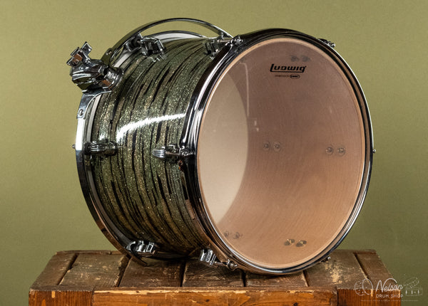 Used Ludwig Keystone Tom in Mint Oyster Pearl - 9x13