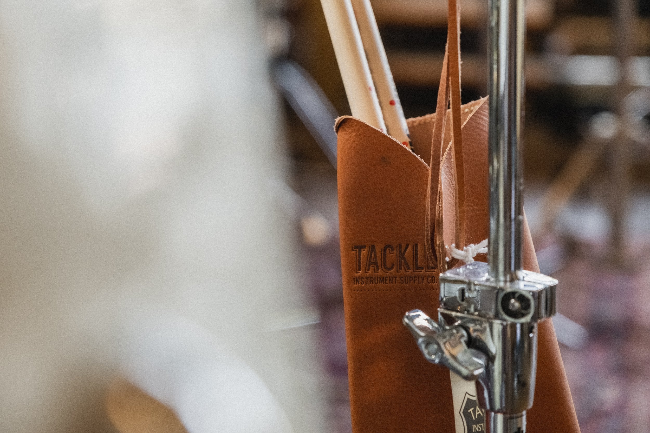 Tackle Leather Hat-Hook Stick Holder