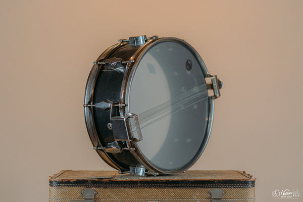 1970s Fibes Martin Era Crystalite Black 5x14